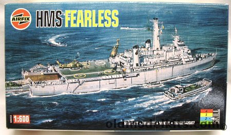 Airfix 1/600 HMS Fearless Assault Ship, 03205 plastic model kit